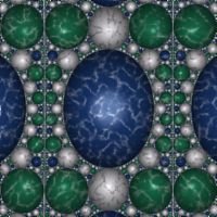 Fractal: Apollonian Marble