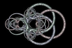 Fractal: Borromean Rings Orbit Trap